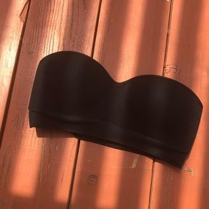 Black Bandeau Bra